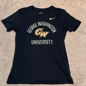 George Washington University Nike Dri-Fit T Shirt | Size S